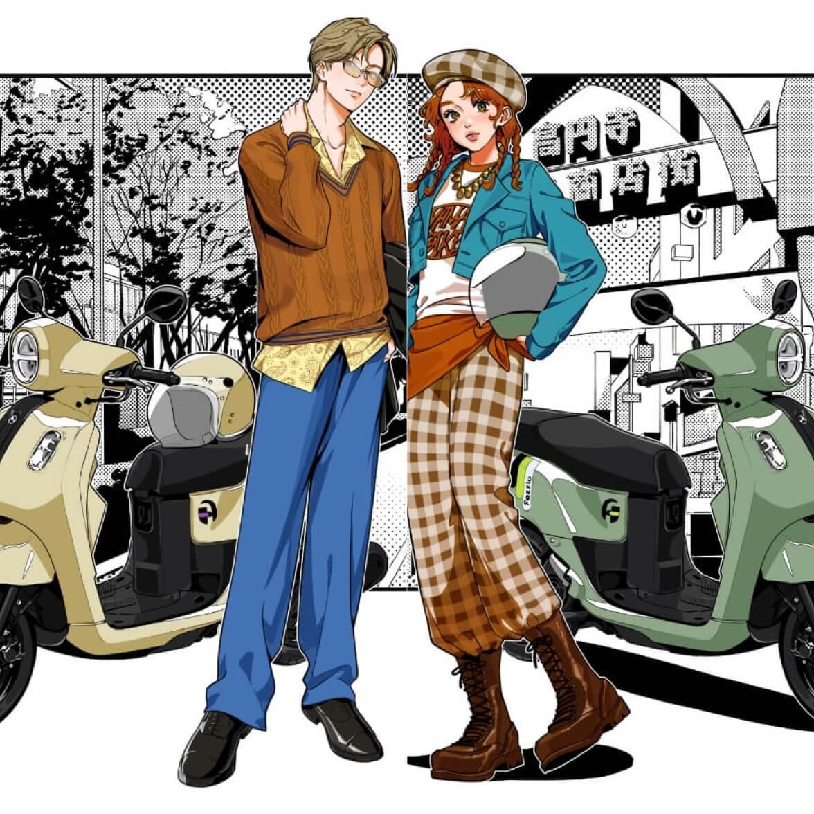 おしゃんなスクーター Fazzio（ファツィオ）登場